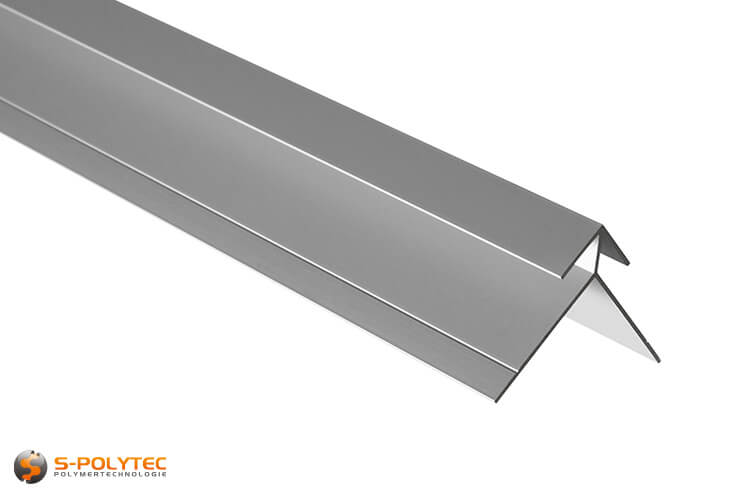 Aluminium corner profiles 6mm for outside corners