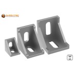 Buy matching 90° angle bracket for construction profiles directly with it