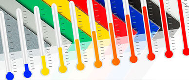 Blog post - Temperature application ranges of plastics