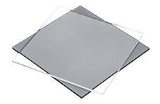 Buy weatherproof Polycarbonate sheets online cut to size - tinted or transparent from S-Polytec