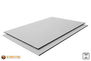 Our aluminium composite panels with brushed surface for outdoor use