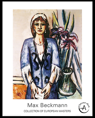 Art print in 90x70cm format by Max Beckmann from the Collection of European Master series, printed on heavy paper