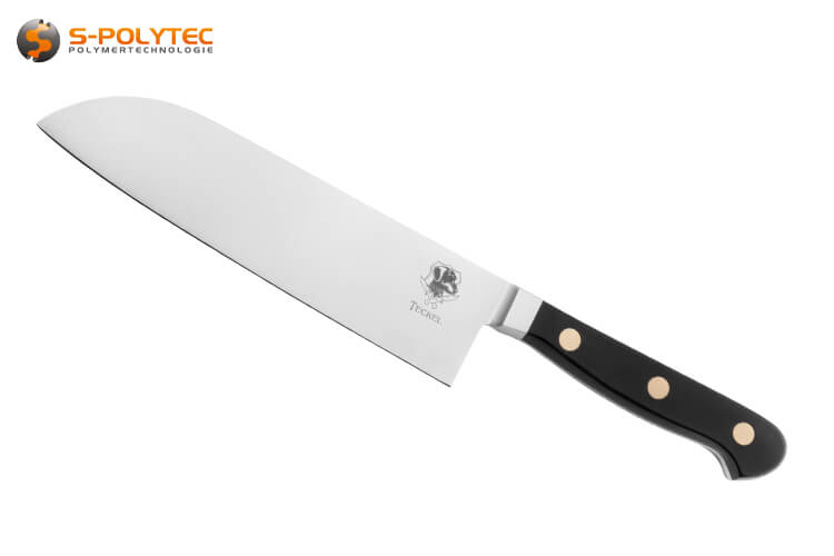 The handcrafted Santoku knife from Teckel Messer