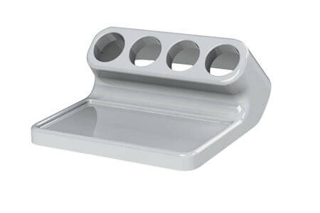 Deep-drawn prefabricated plastic part made of plastic sheets from online dealer S-Polytec