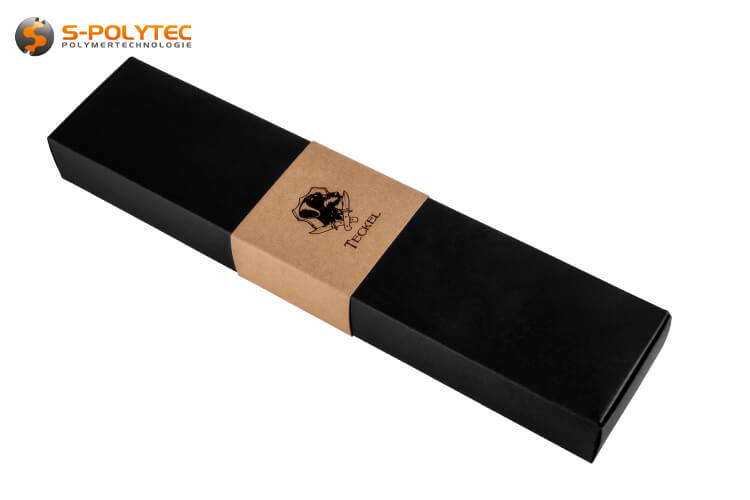 Environmentally friendly, plastic-free packaging for Teckel knives from Solingen